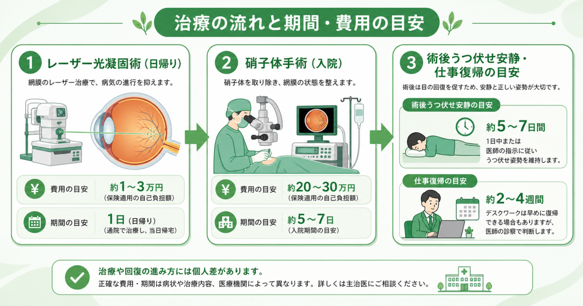 今すぐ眼科へ！緊急性を判断するセルフチェックリストと精密検査