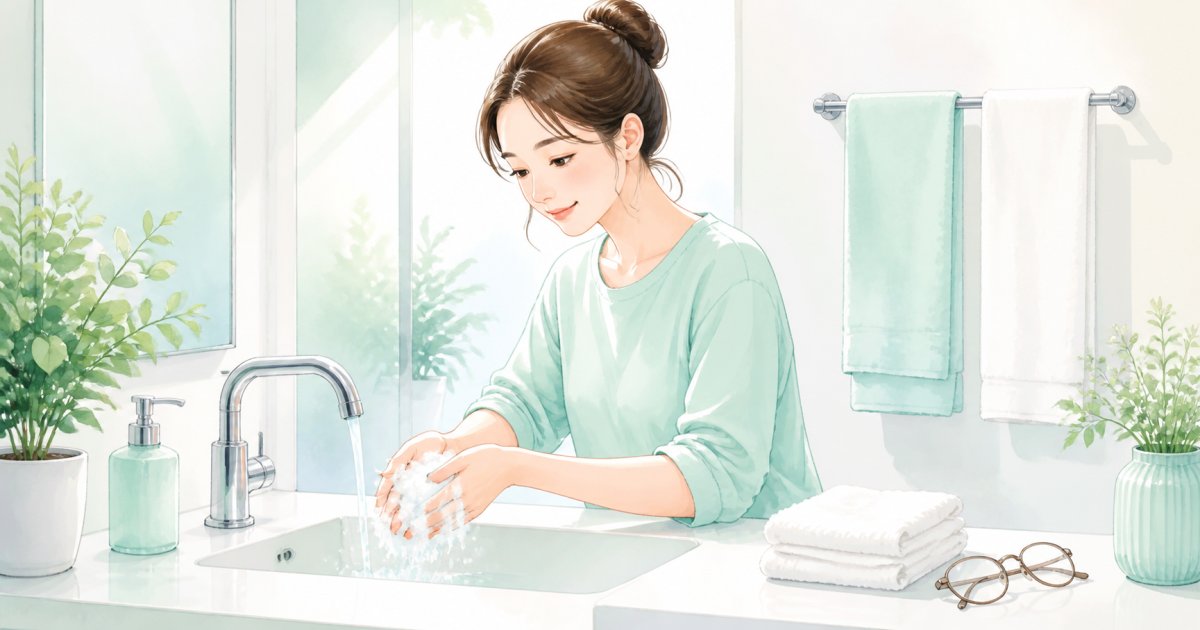 感染拡大を防ぐ過ごし方と固まった目やにの丁寧な対処法